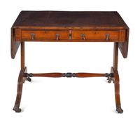 A Regency Mahogany Sofa Table