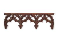 Ten Carved Wood Appliqués