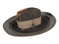 [MAXIMILIAN I OF MEXICO]. Mexican hat worn by captain in Maximilian's army.