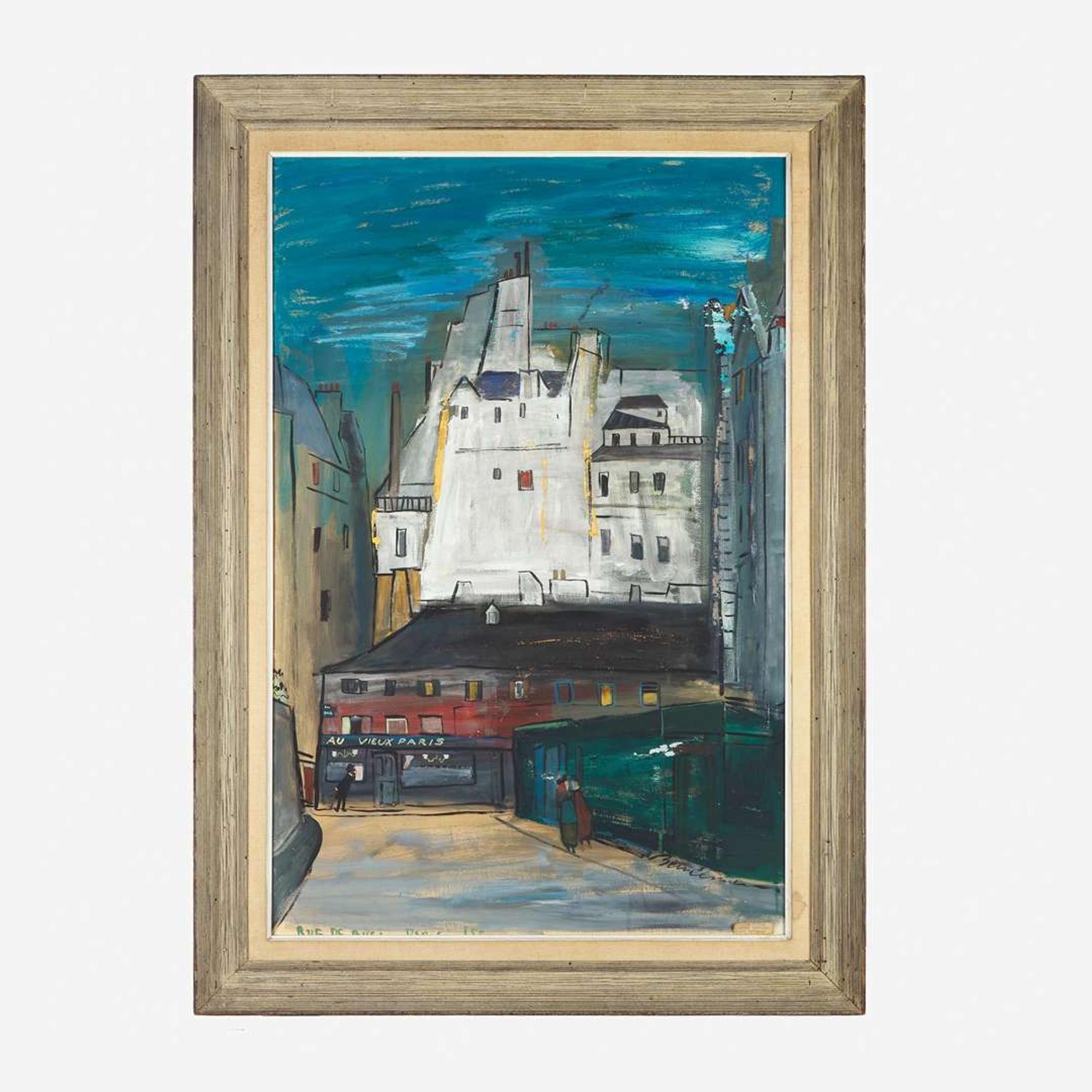 Ludwig Bemelmans (American, 1898–1962) Au Vieux Paris