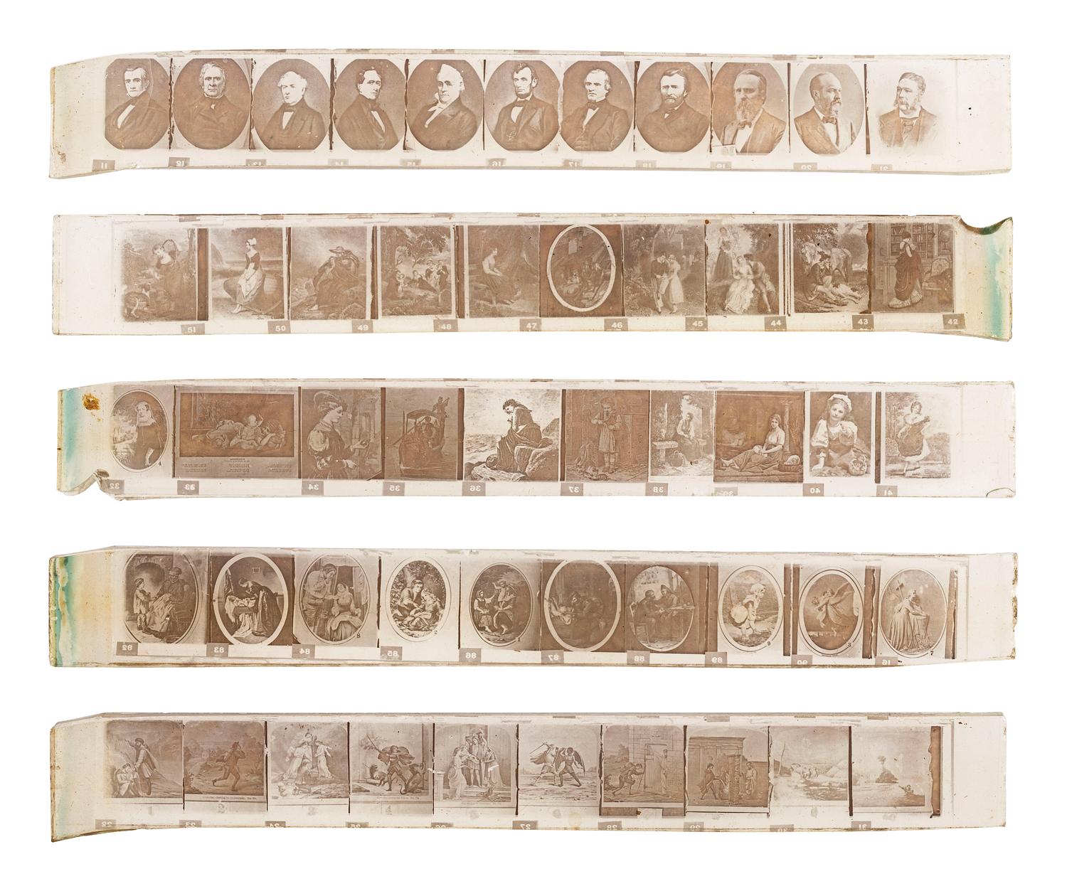 [EARLY PHOTOGRAPHY]. A collection of 19th-20th century photographs and related materials, highlighted by an assortment of cased images and tintypes, incl. African American subject.