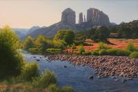 Morning At Cathedral Rock