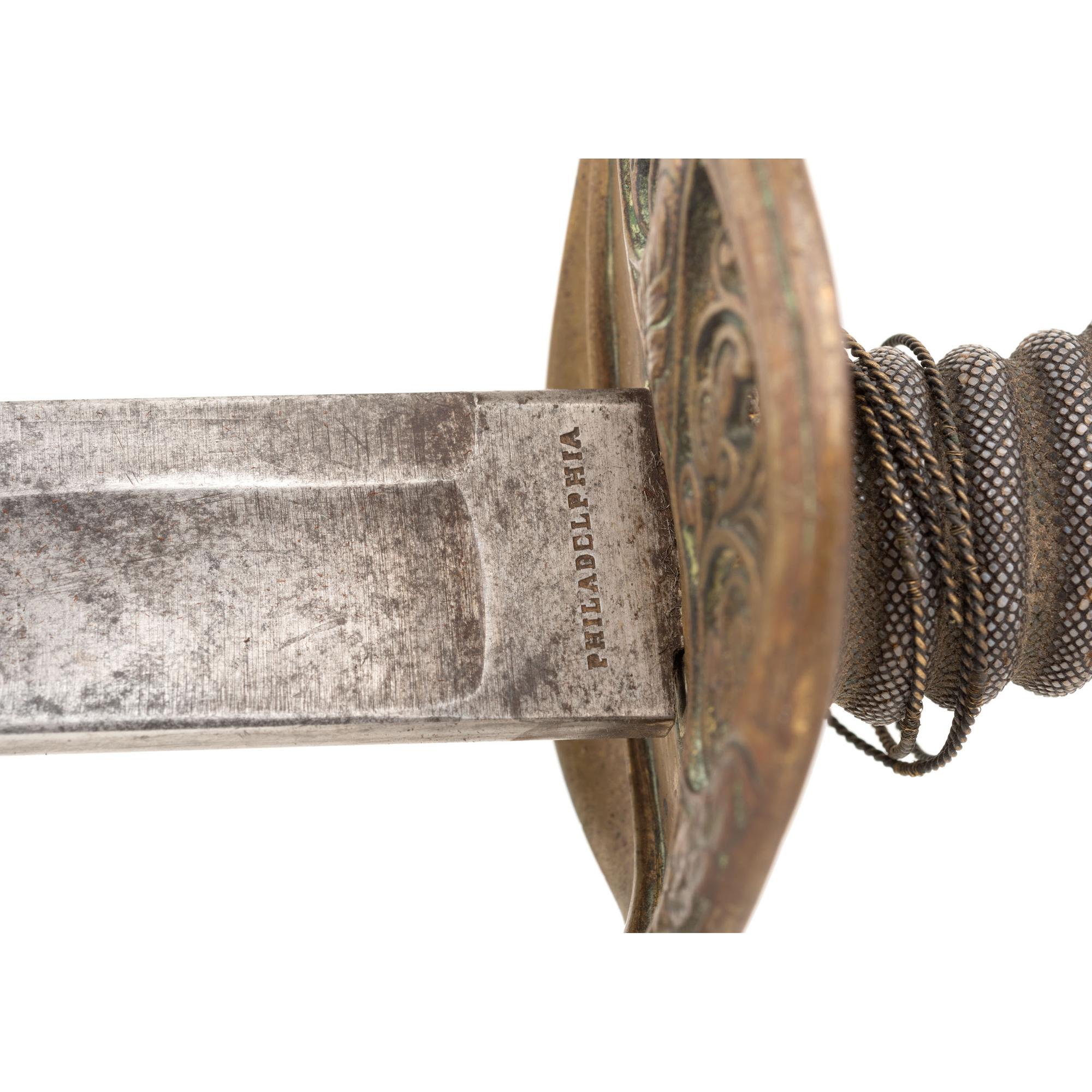 US Model 1850 Foot Officer's Sword by Horstmann