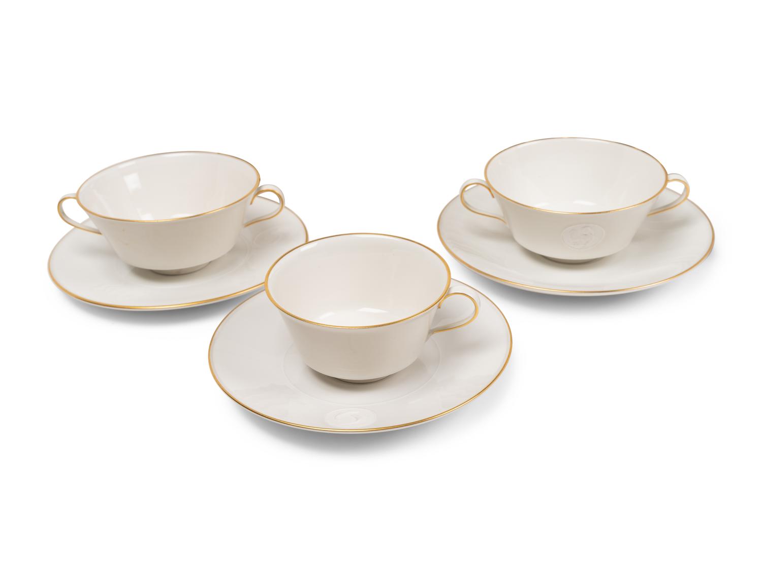 A Berlin (K.P.M.) Arkadia Porcelain Dinner Service