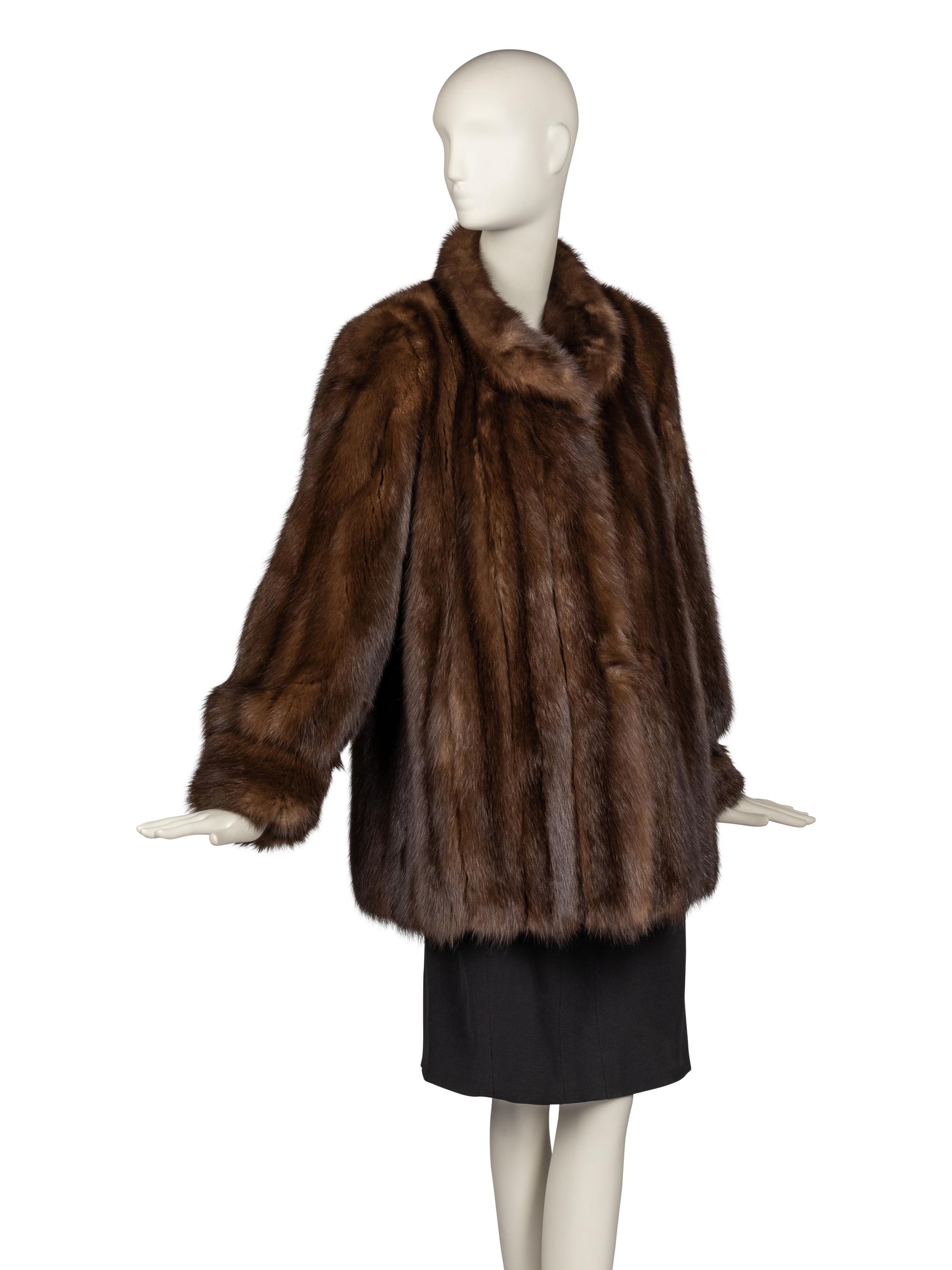 Maximilian Sable Fur Jacket