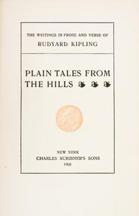 (COLLECTED WORKS) KIPLING, RUDYARD. The Writings in Prose and Verse of Rudyard Kipling. new York, 1908-1910. 25 vols. Limited ed.