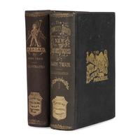 [Literature] Twain, Mark (Clemens, Samuel L.) Pair of first editions