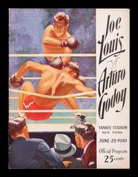 A June 20 1940 Joe Louis vs. Arturo Godoy Heavyweight Boxing Championship On Site Fight Program