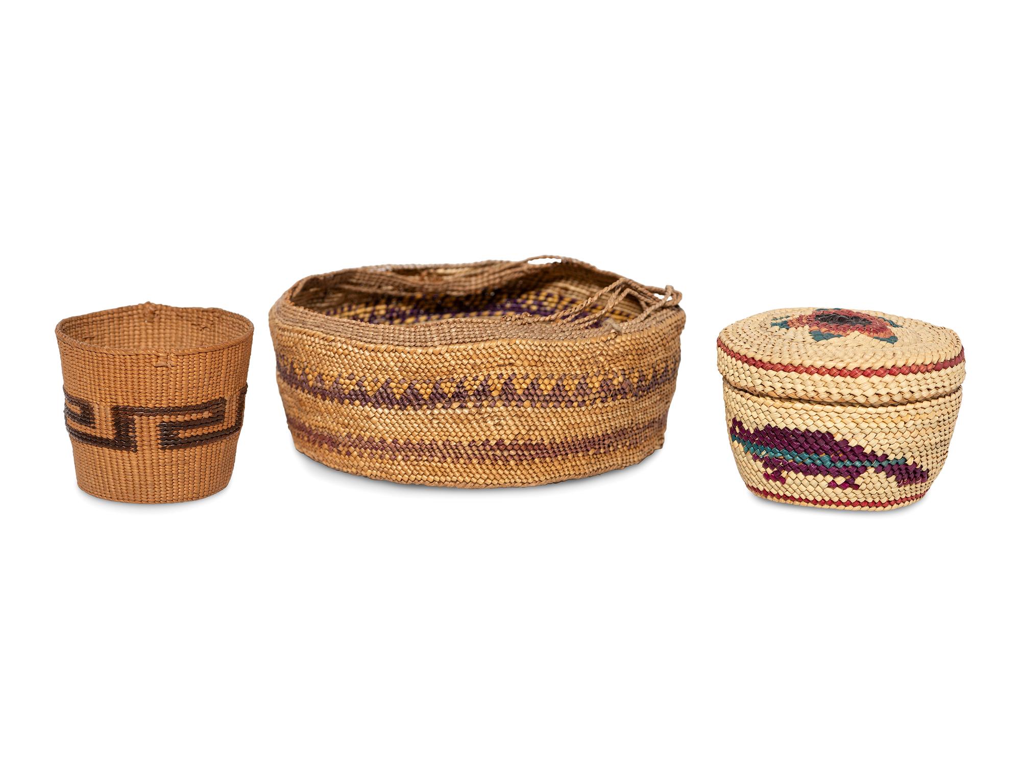Nuu-chah-nulth / Makah and Tlingit Baskets