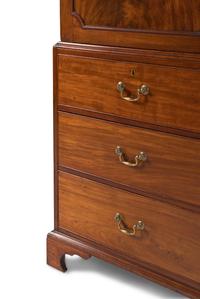 A George III Mahogany Linen Press