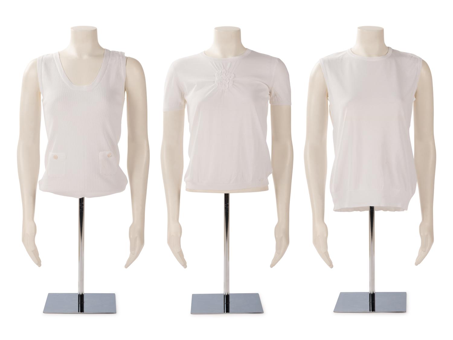Three Chanel Knit Tops, Summer 1998-Cruise 2007