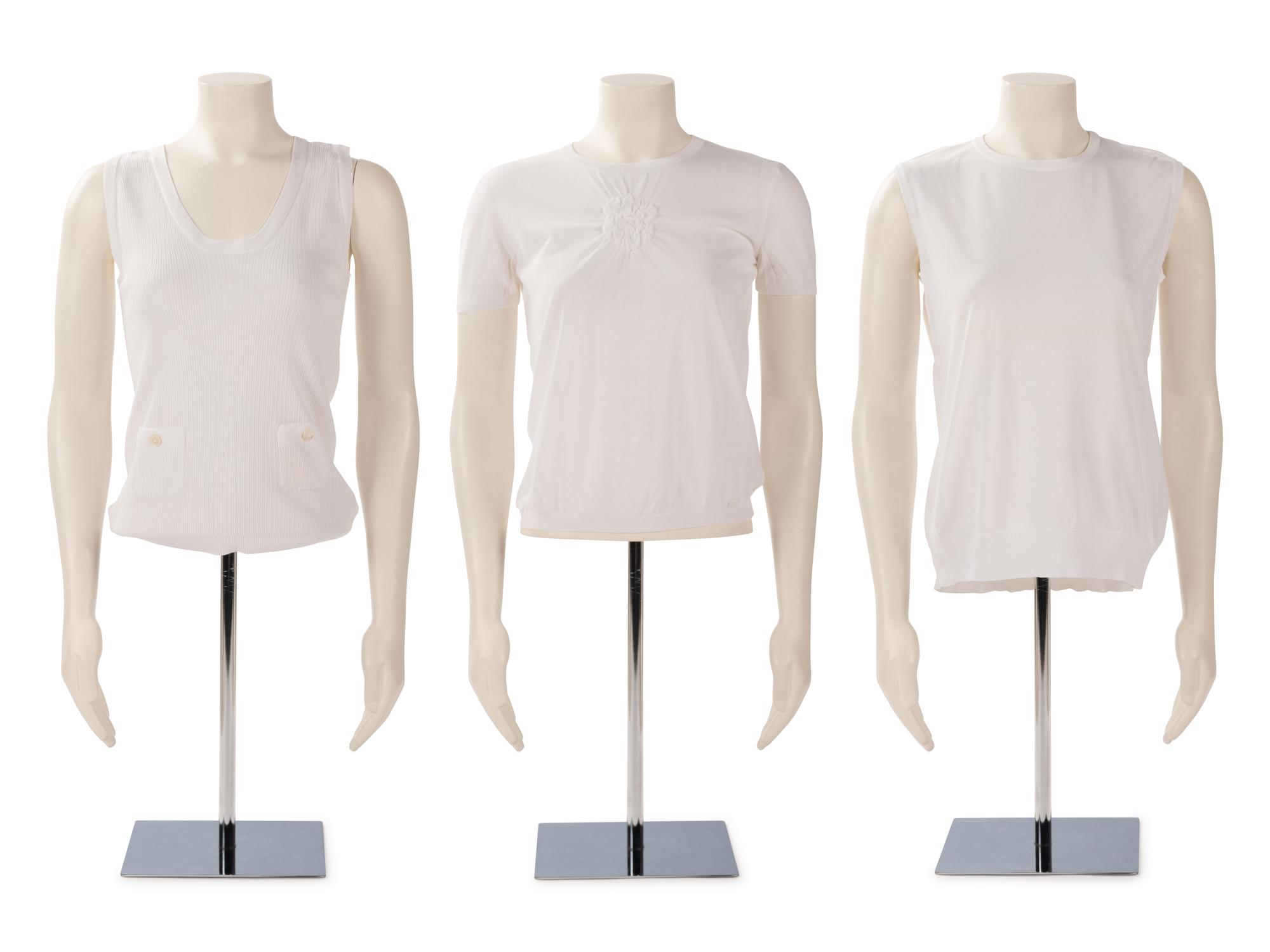 Three Chanel Knit Tops, Summer 1998-Cruise 2007