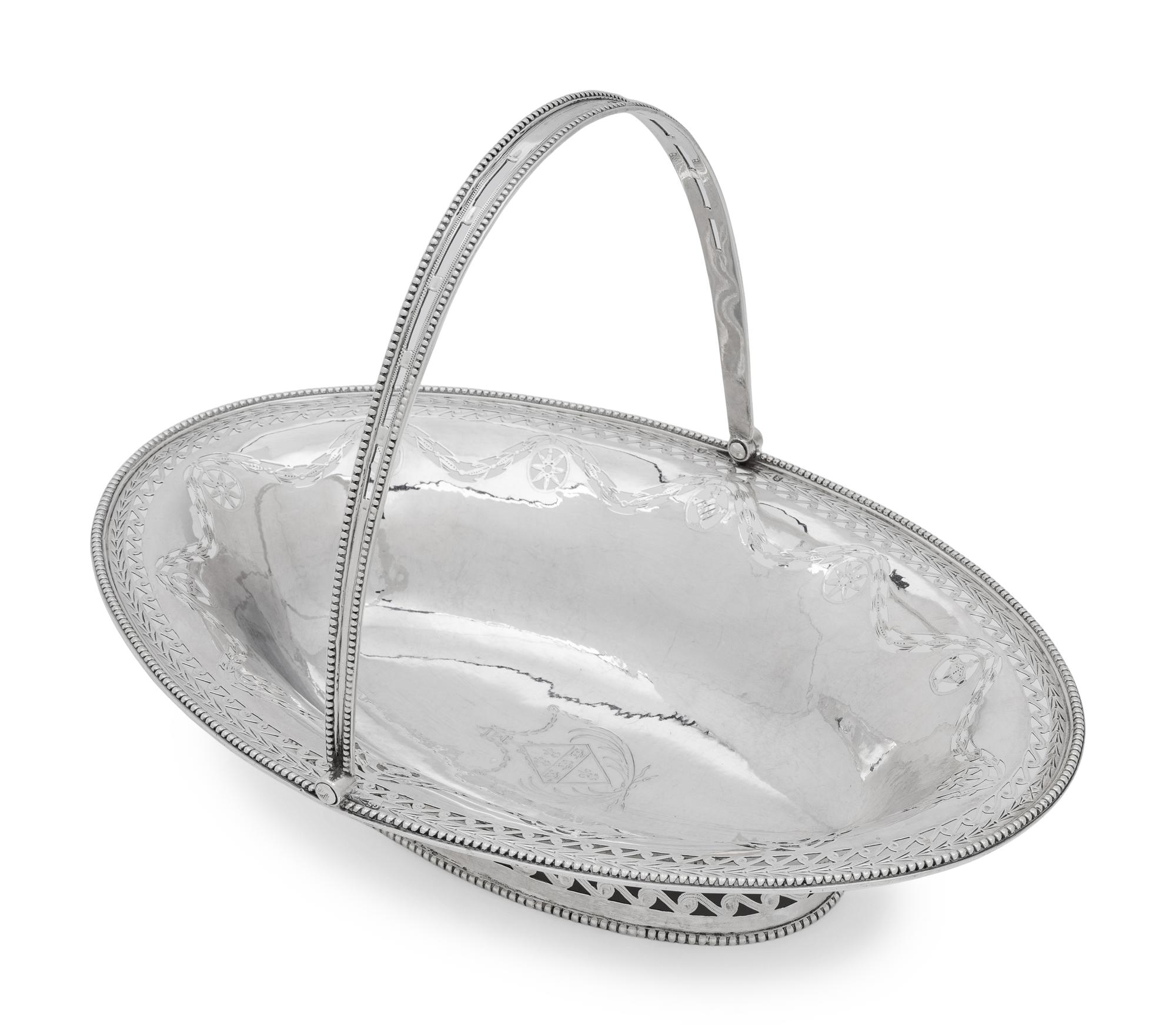 A George III Silver Cake Basket