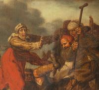 Beggars Fighting
