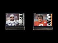 A Complete Set of 1985 Topps Football Cards