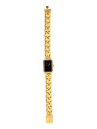 CHANEL, 18K YELLOW GOLD AND DIAMOND 'PREMIER CHAINE' WATCH