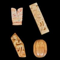 Four Chinese archaistic jades 高估風格玉飾四件