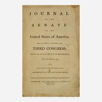[Americana] Journal of the Senate of the United States of America, Being the First (and Second) Session of the Third Congress...