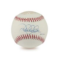 A Derek Jeter Single Signed Autograph 3,000 Hit Baseball (Steiner Hologram)