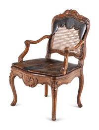A Régence Walnut Fauteuil