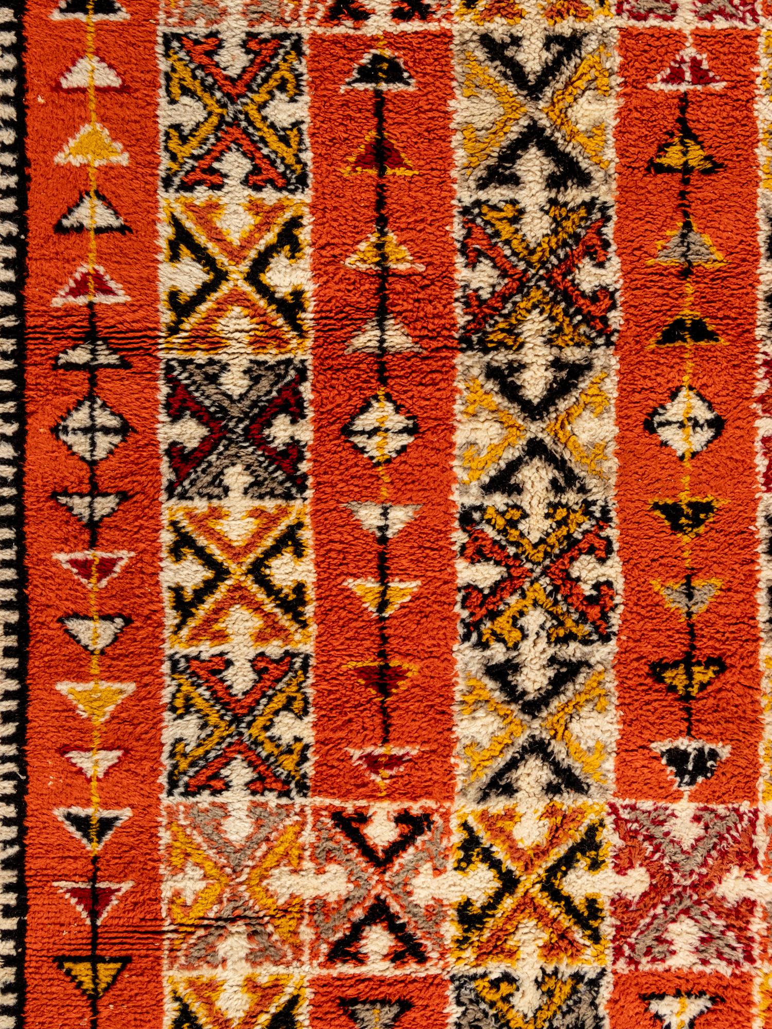 A Moroccan Wool Rug