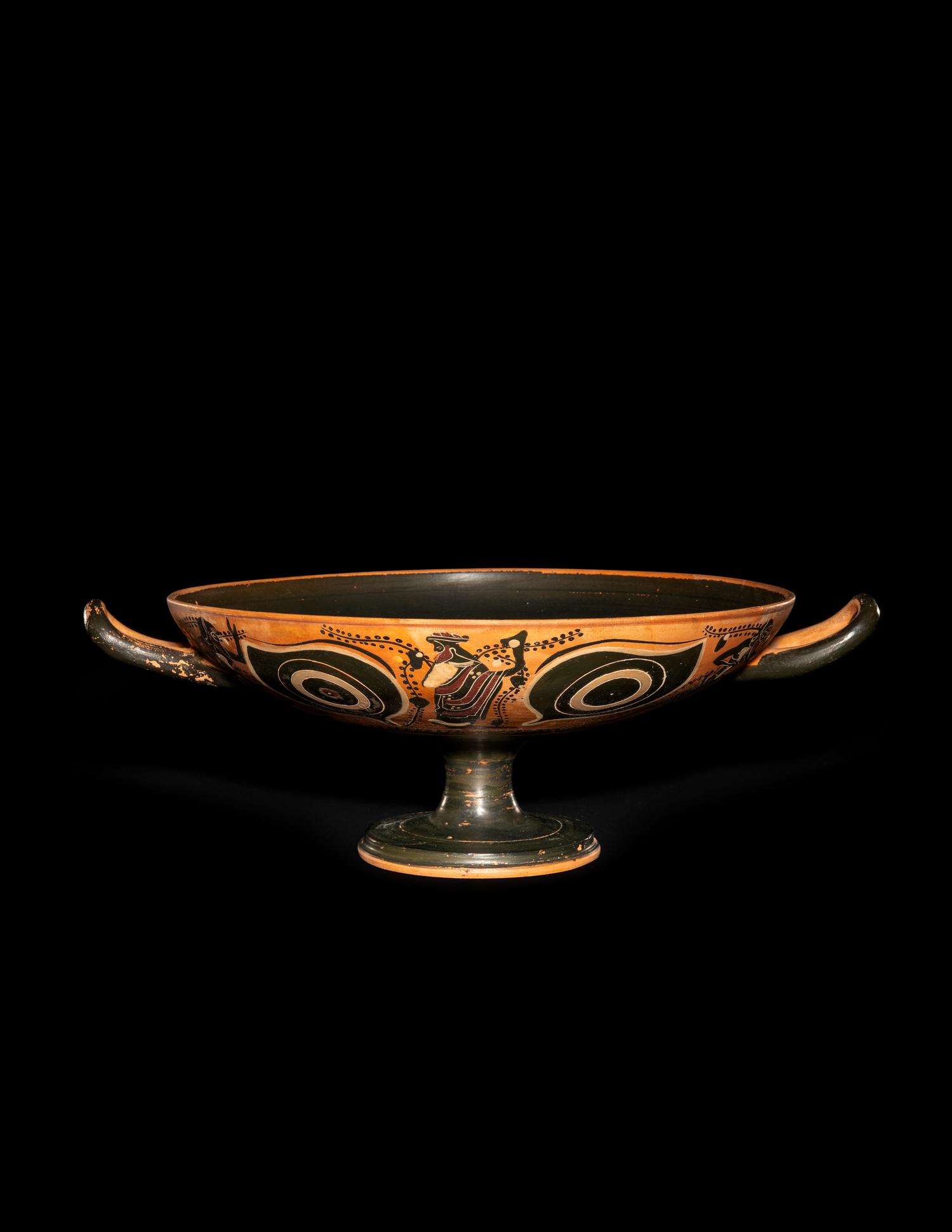 An Attic Black-Figured Eye Cup