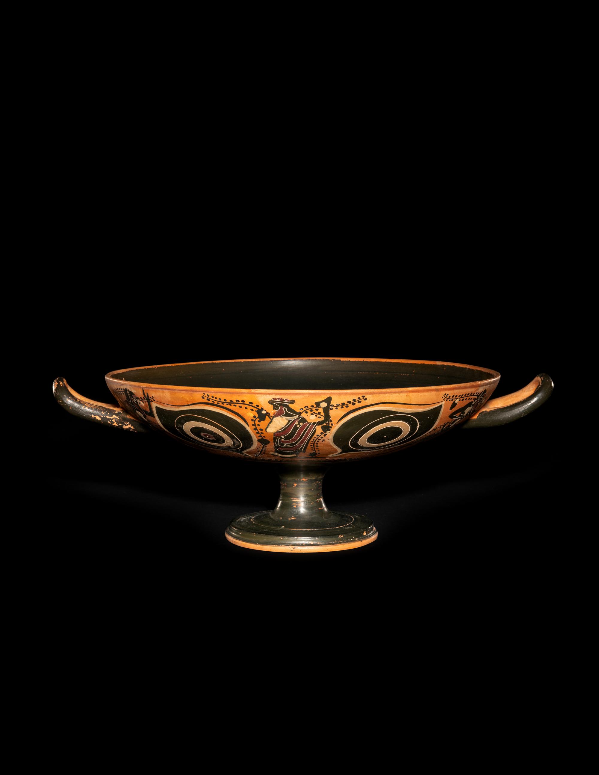An Attic Black-Figured Eye Cup