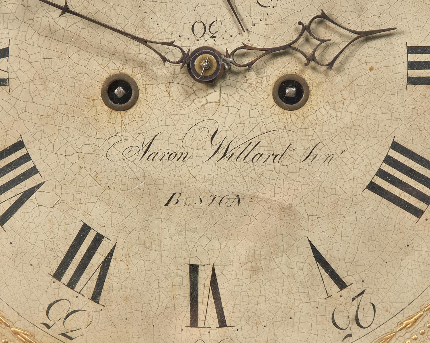 A Federal Mahogany Tall Case Clock