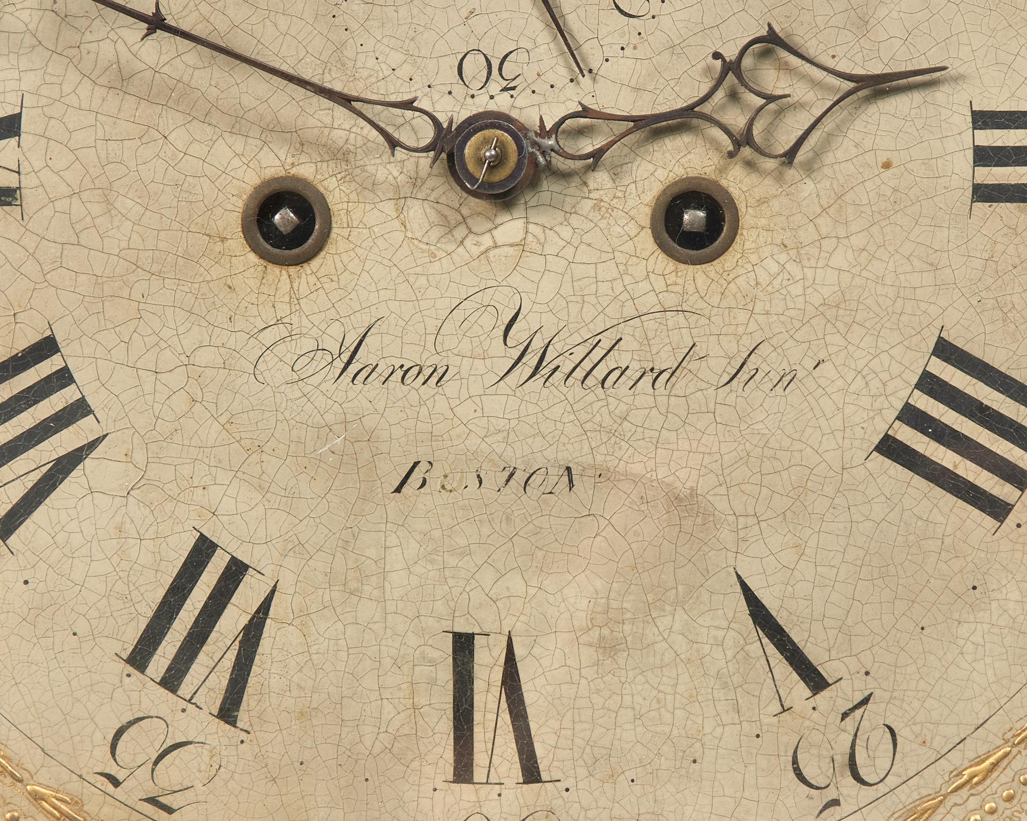 A Federal Mahogany Tall Case Clock