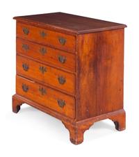 A Chippendale Style Cherry Chest of Drawers