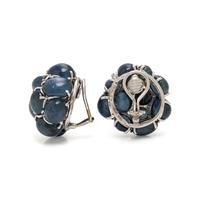 Seaman Schepps, 'Bubble,' Sapphire and White Gold Earrings