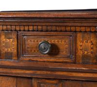 An Italian Baroque Walnut Serving Cabinet