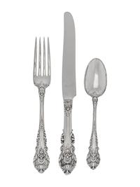 An American Silver Flatware Service