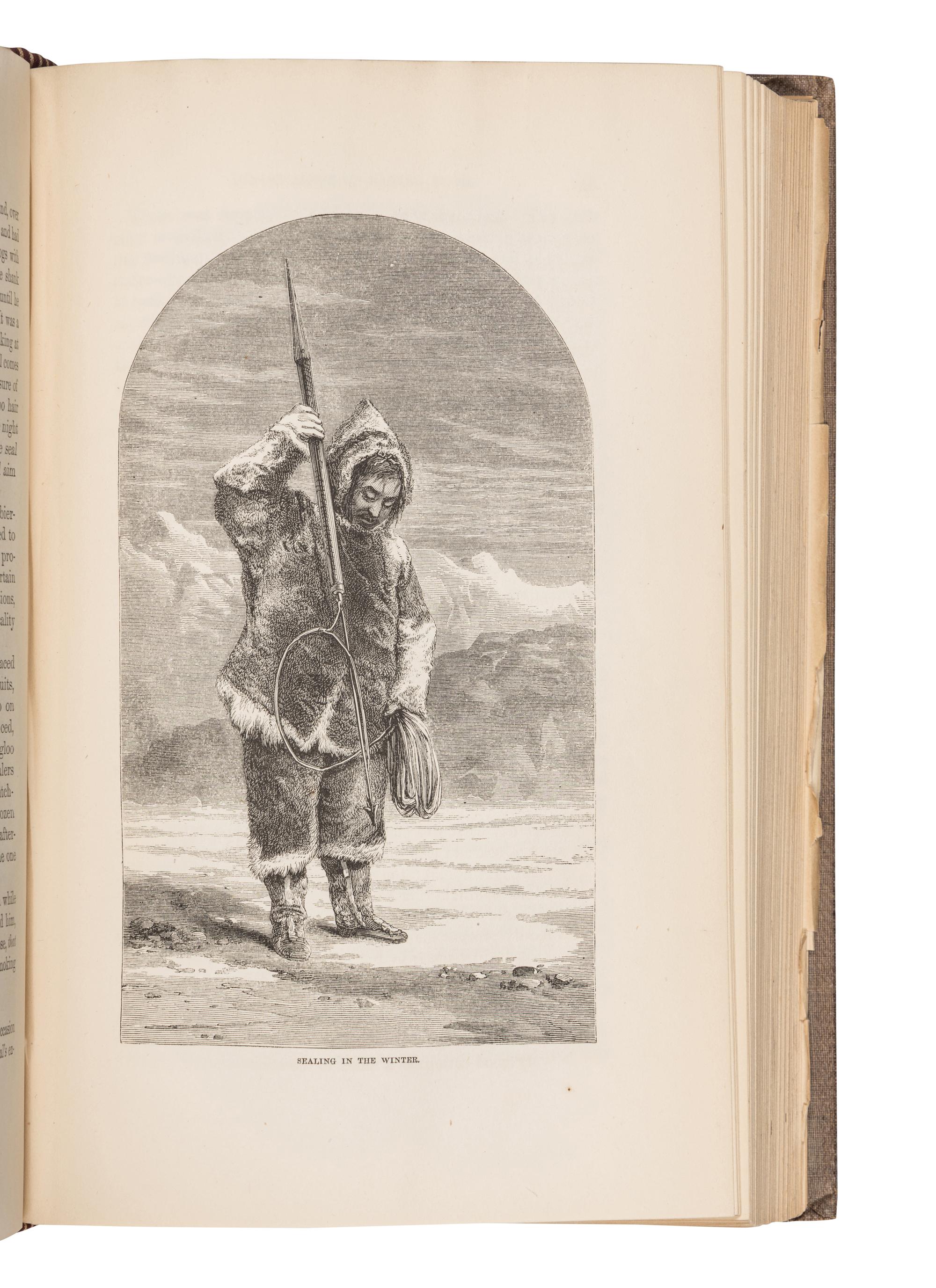 [INUIT]. A group of 8 works regarding the indigenous people of Greenland, Alaska, Arctic Canada, and other polar regions, including:
