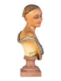 A Pierre Imans Wax Mannequin Bust