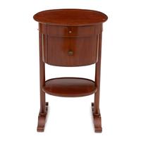 An Empire Style Mahogany Drum Table