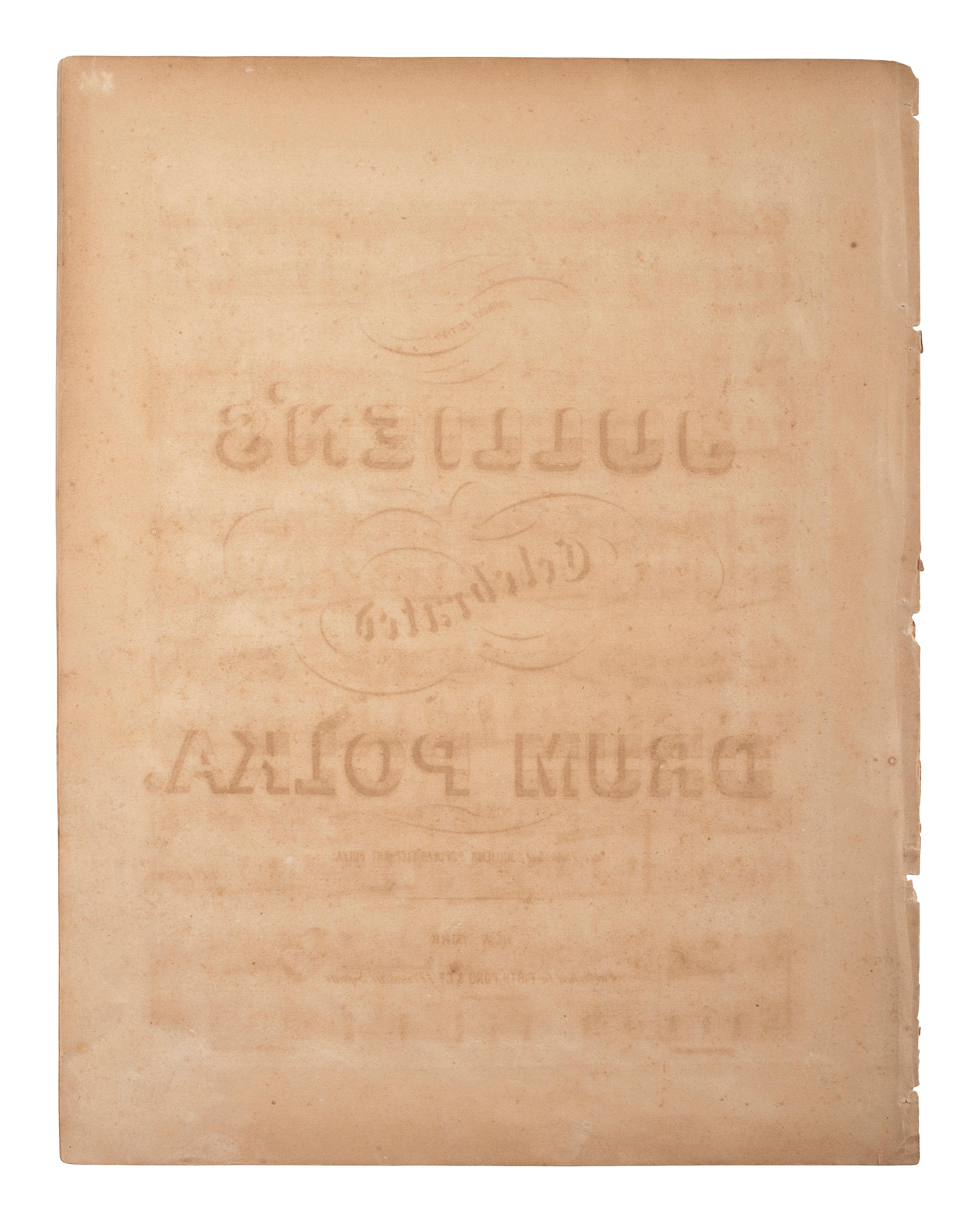 [CIVIL WAR -- CONFEDERATE]. O Give Me a Home by the Sea . Augusta, Georgia: A.E. Blackmar, ca 1860s.
