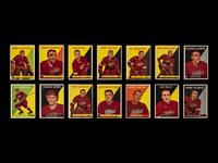 A Collection of Detroit Red Wings 1958 Topps Hockey Cards (14)