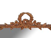 A Continental Giltwood Overmantel Mirror