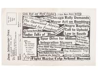 [CIVIL RIGHTS]. Why You Should Read The Worker. [Chicago]: [ The Worker ], [1958].