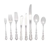 An American Silver Flatware Service