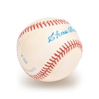 A Charlie Gehrigner Signed Autograph Baseball (Beckett Authentication Services BAS Certified),