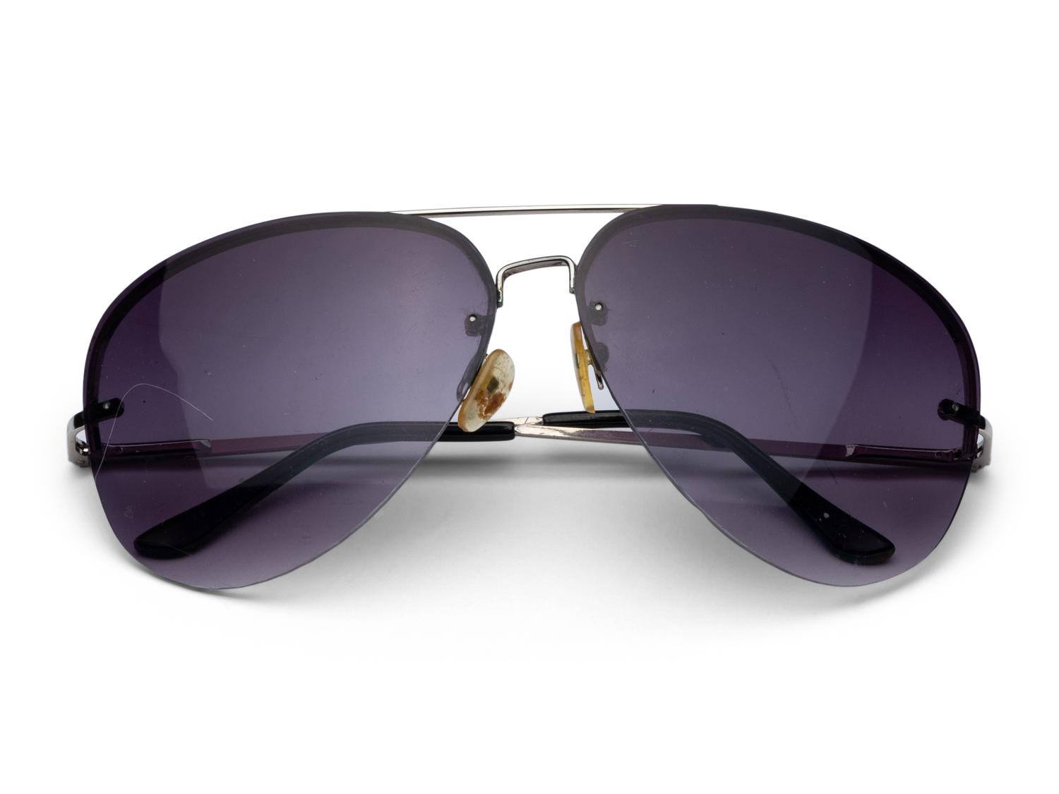 A Group of Mike Ditka's Personally Owned and Worn Aviator Sunglasses