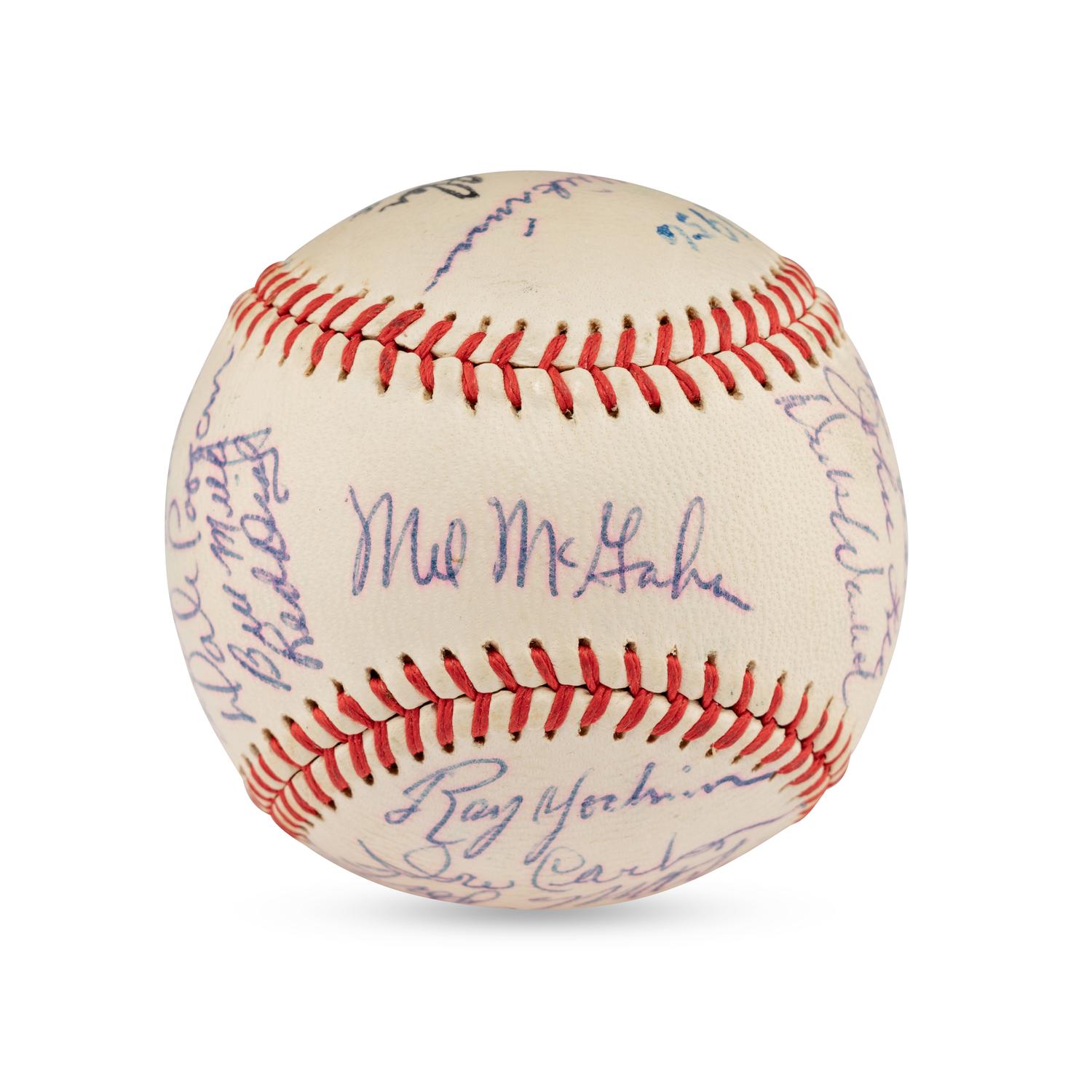 A 1956 Shreveport Sports Team Signed Autograph Baseball
