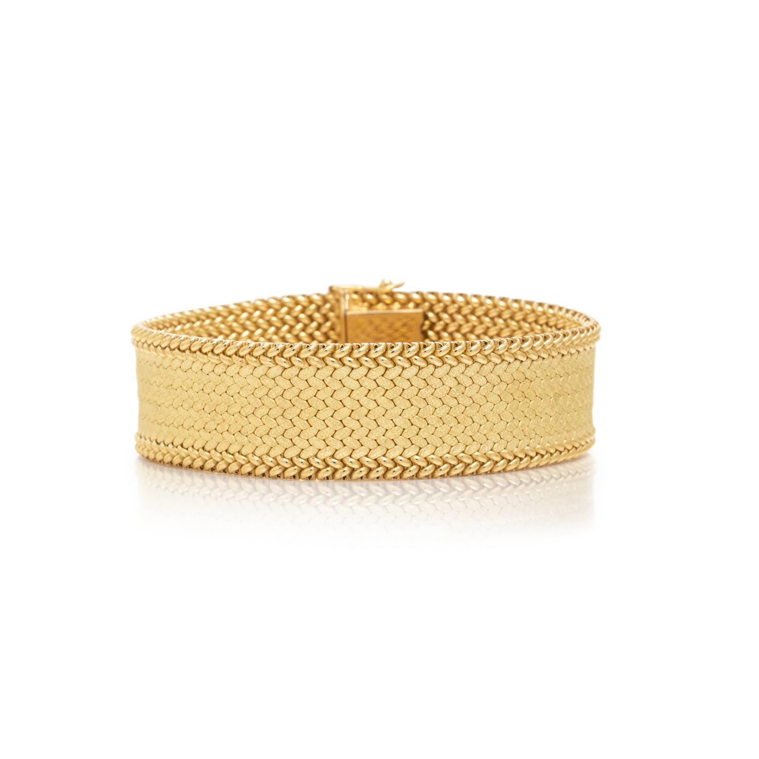 YELLOW GOLD BRACELET
