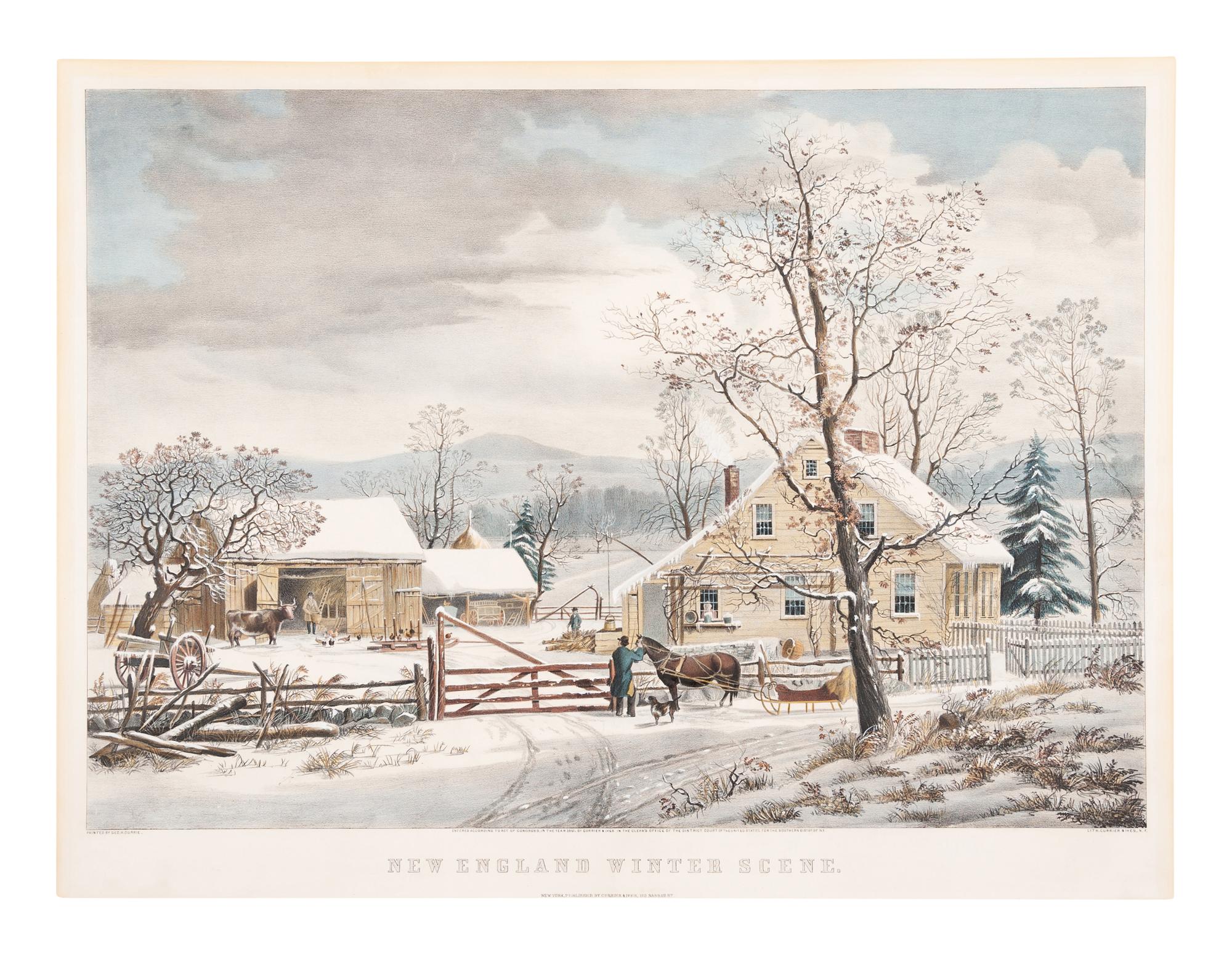 CURRIER and IVES, publishers -- After George H. Durrie