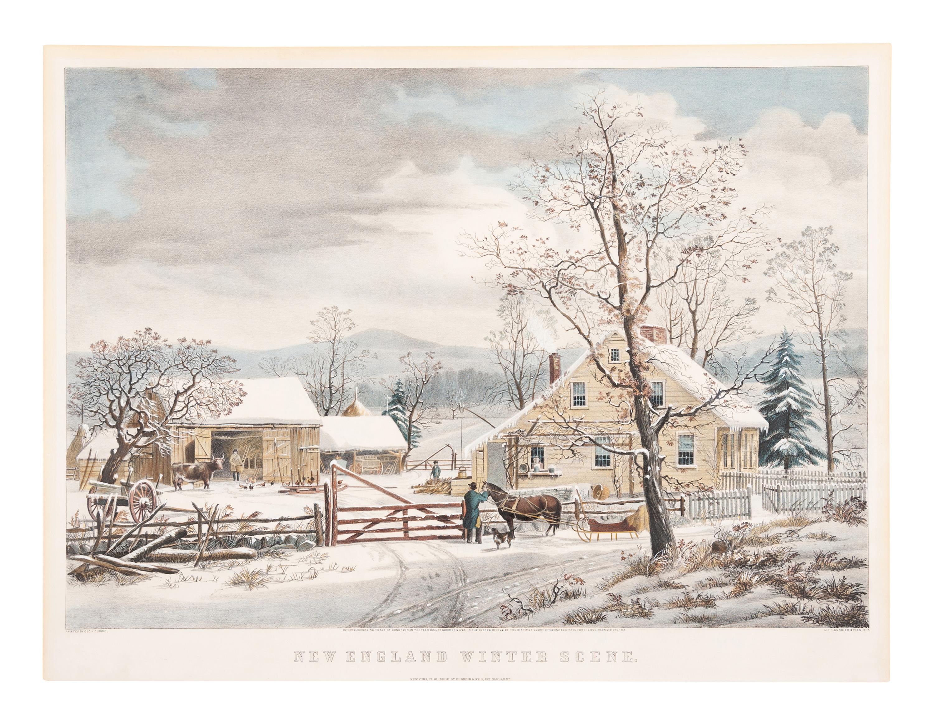 CURRIER and IVES, publishers -- After George H. Durrie