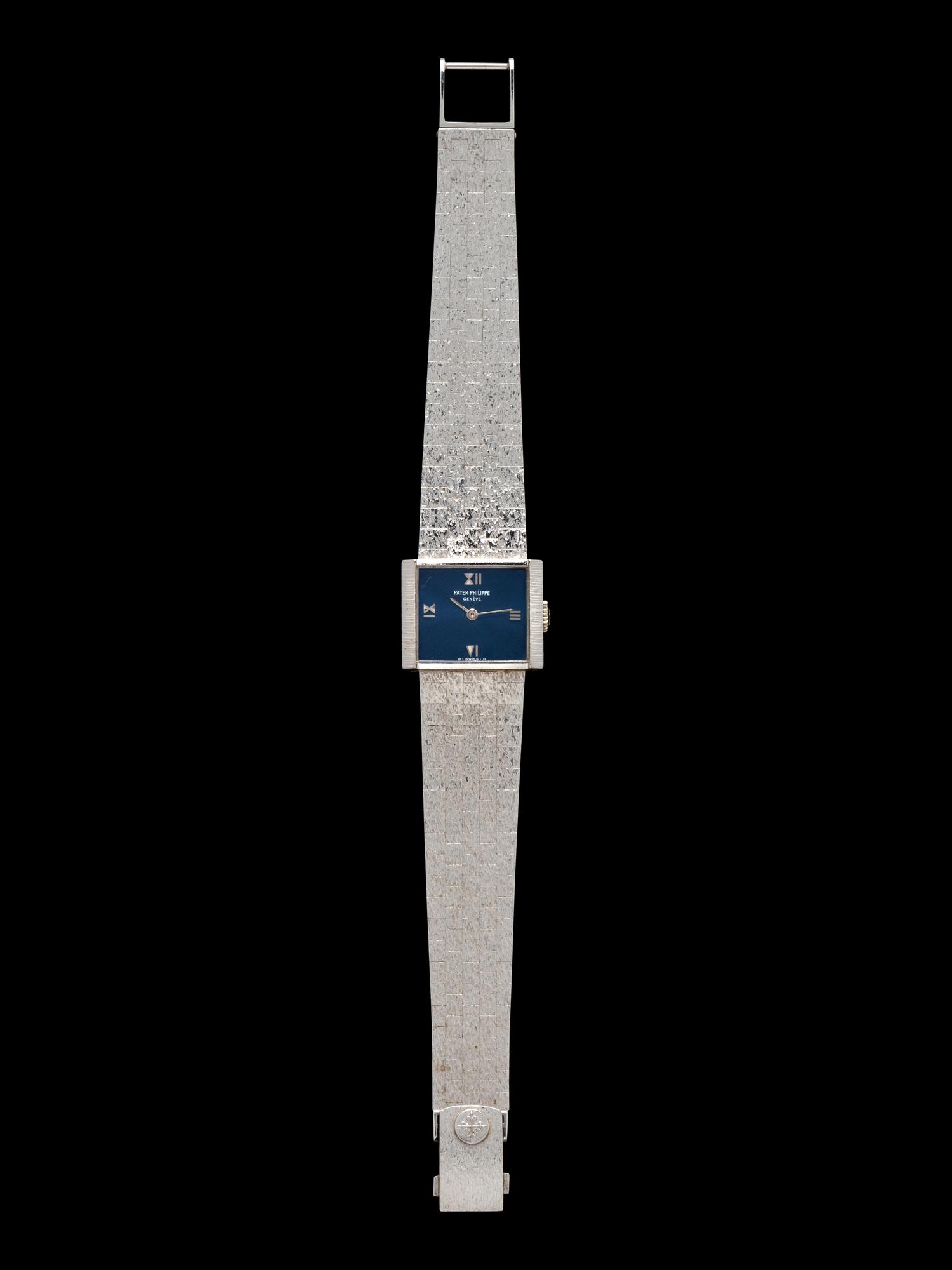 PATEK PHILIPPE, 18K WHITE GOLD WATCH