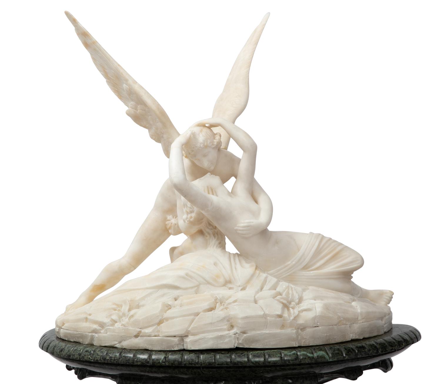 Psyche Revived by Cupid's Kiss