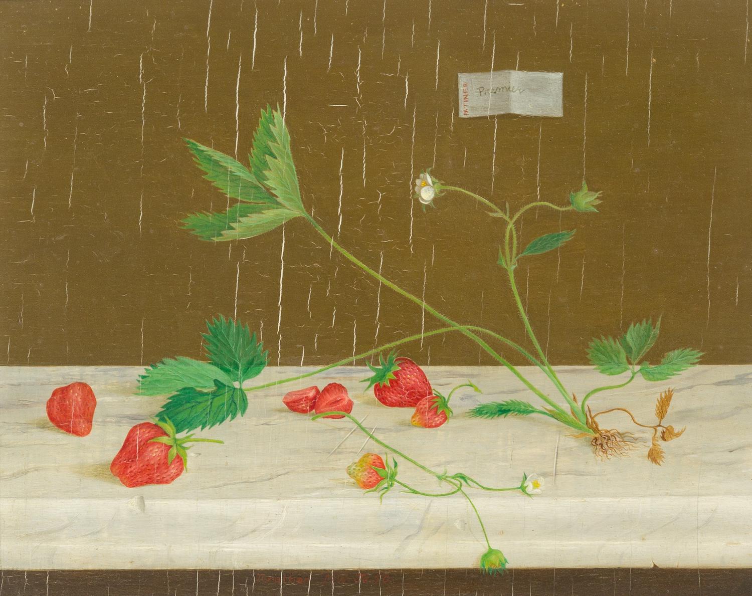 John Wilde, (American, 1919-2006), Still Life with Strawberries, 1950